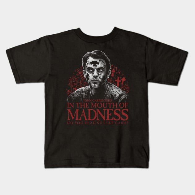 In the mouth of madness, John carpenter, Horror Kids T-Shirt by StayTruePonyboy